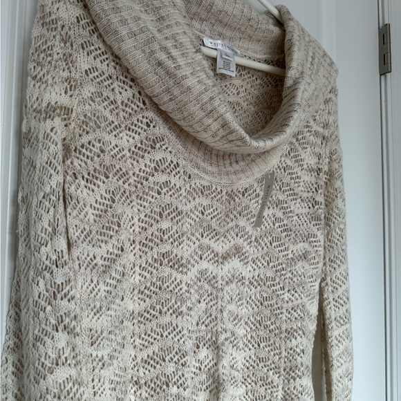 White House Black Market Sweaters - White House Black Market Cowl Neck Sweater (Size L)